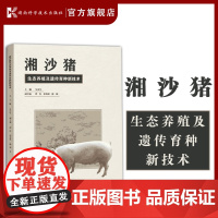 湘沙猪生态养殖及遗传育种新技术 养猪院士印遇龙作序,湘沙猪养殖与育种技术一本就通