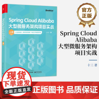 正版 Spring Cloud Alibaba大型微服务架构项目实战 上册 十三 十大组件精讲 洞悉微服务精髓 微服务系