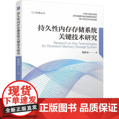 持久性内存存储系统关键技术研究