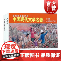 经典连环画阅读丛书 中国现代文学名著2 上海人民美术出版社精选故事插画集选艺术读物