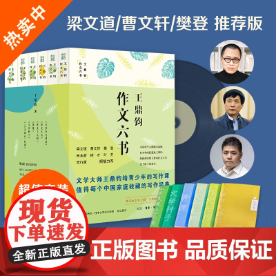 全套6册]王鼎钧作文六书 作文七巧作文十九问小学作文讲话讲理文学种子古文观止化读 讲给青少年的写作课的书 现当代文学写作