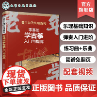 老年大学实用教程 零基础学古筝入门与提高 配套视频课程 乐理基础知识 古筝弹奏入门与进阶 古筝演奏技巧提升指南 老年人音