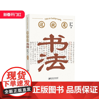 这就是书法 零基础初学者学习练习毛笔书法普及读物教材毛笔书法教程 书法通史历史国学国粹经典 正版 江西美术出版社