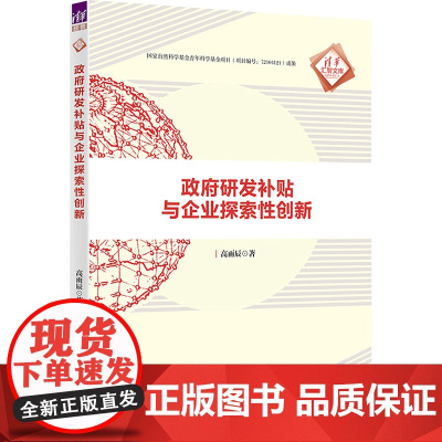 政府研发补贴与企业探索性创新:高雨辰 著 大中专理科科技综合 大中专 清华大学出版社