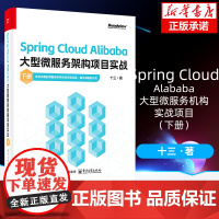 Spring Cloud Alibaba大型微服务架构项目实战 下册 十三 十大组件精讲 洞悉微服务精髓 微服务系统搭建