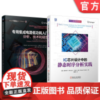 套装 专用集成电路低功耗入门 分析、技术和规范+IC芯片设计中的静态时序分析实践 ASIC设计(全2册)