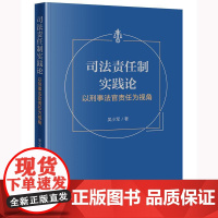 司法责任制实践论:以刑事法官责任为视角 吴小军著 法律出版社