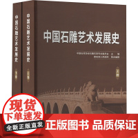 中国石雕艺术发展史(全2册) 中国石材协会石雕石刻专业委员会 编 雕塑、版画 艺术 中国建材工业出版社