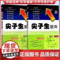 2025年春尖子生题库 语文+数学六年级下册 人教版RJ版尖子生6年级数学下学期用 学习方法培优教材小学数学辅导练习册单