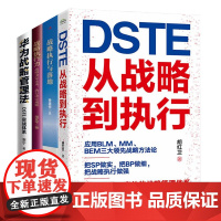 从战略到执行4本套:DSTE从战略到执行+战略执行与落地+战略执行力:战略决定未来,执行决定成败+华为战略管理法:DST