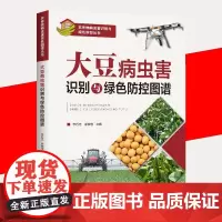 [书]大豆病虫害识别与绿色防控图谱大豆种植书籍黄大豆青大豆黑大豆栽培病虫害分布区域形态特点发生规律绿色防控技术措