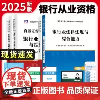 2025全新银行从业资格考试教材+真题汇编与上机题库(4册套装):公司信贷+银行业法律法规与综合能力