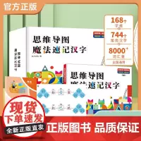 思维导图魔法速记汉字 小学汉字速记生字组词认识汉字偏旁部首结构常用汉字口诀速记语文生字预习卡