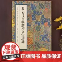 翁志飞实临解析多宝塔碑原碑临摹本对照技法解析讲解教程楷书毛笔入门字帖天津人民美术出版社