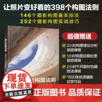 摄影构图法则 让画面从无序到有序 赠视频 让照片变好看的398个构图法则 新手入门摄影实战技巧理论基本技法风光人像摄影教
