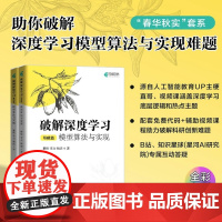 套装2册[出版社店]破解深度学习:基础篇+核心篇 模型算法与实现深度学习教程机器学习大模型应用与开发人工智能chatg