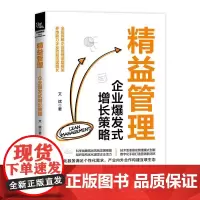 精益管理 企业爆发式增长策略 文斌 企业降本增效精益生产精益制造组织架构优化参考书 数字化时代企业转型升级教程
