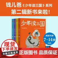 少年读三国 11-14岁 钱儿爸 以孩子喜欢的方式讲三国 儿童文学 三国故事 桃园三结义 赤壁之战 诸葛亮出山
