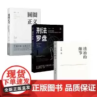 圆圈正义+刑法罗盘+法治的细节 罗翔 著 法学
