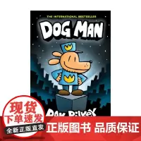 英文原版 DOG MAN 神探狗狗