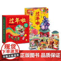 过年啦360度互动立体书 点读版 3-6岁 海豚科学馆 著 玩具书