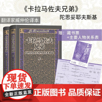 卡拉马佐夫兄弟 上下 陀思妥耶夫斯基 著 外国文学