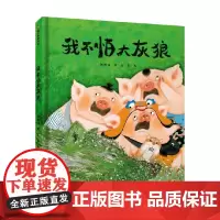 我不怕大灰狼 3-6岁 刘殿波 著 儿童绘本