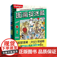 图画捉迷藏 2025 贴画版 全2册 3-6岁 美国童光萃集出版社 著 智力开发