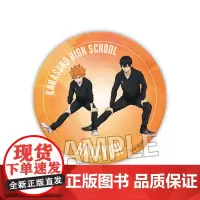 [正版日谷]排球少年 热身运动 训练 双人闪闪吧唧徽章