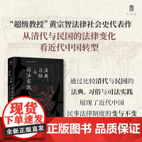 实践社会科学系列 法典 习俗与司法实践 清代与民国的比较 黄宗智 著 历史
