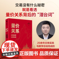 量价关系 透视股票涨跌脉络 陈凯著 20余年交易实践与教学总结而成的实战方法论 金融与投资