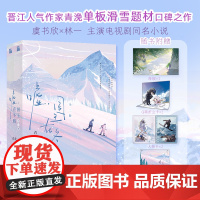 [随书附赠海报+折立卡+人物卡*2+明信片+滑雪小物书签]嘘 国王在冬眠 全二册 青浼著 虞书欣林一同名电视剧 全新未公