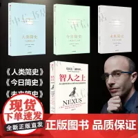 智人之上+人类简史+未来简史+今日简史 尤瓦尔赫拉利著 套装4册 从石器时代到AI时代的信息网络简史 人类发展史人工智能