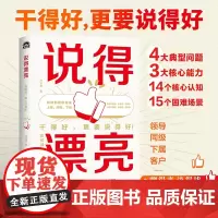说得漂亮 如何说 别人才会听 万万姐 著 老实人的职场进阶指南 14个核心沟通认知改变+15个困难沟通场景突破 励志