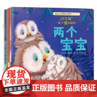 暖房子经典绘本系列 第十辑 陪伴篇 关于爱的故事 3-6岁 两个宝宝 大熊睡不着 我要找爸爸 完美的礼物 儿童绘本