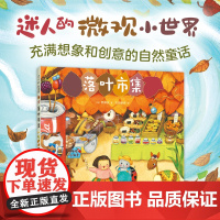 落叶市集 3-6岁 西原实 著 绘本