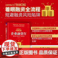 企业融资Ⅳ 融资规划 股权设计 融资实操 柴熙贤 著 金融与投资