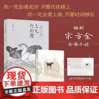 上元灯彩图 宋方金 著 一部以古代书生为题材的长篇小说 中国传统文化中的信义 明朝科举及市井种种俚俗的细节 小说