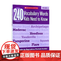英文原版 240 Vocabulary Words Kids Need to Know Grade 5 五年级孩子要知