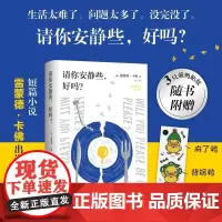 赠贴纸 请你安静些好吗?卡佛普通人生活中的困顿时刻 村上春树的挚爱 赠三款安静鸭贴纸书籍小说