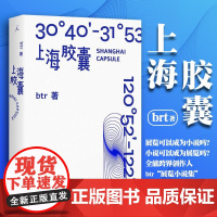 上海胶囊 btr 著 中国文学散杂文作品集 艺术展览与文学交互 19段虚实互涉的旅行 为时代的都市生活保存下充满迷思的奇