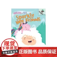 [英文原版 4-6岁]雪人与独角兽 Unicorn and Yeti 闪亮的新朋友 Sparkly New Friend