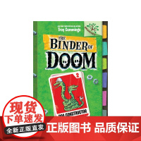 [英文原版 7-12岁]毁灭笔记2 The Binder Of Doom 蟒蛇构造器 Boa constructor 分