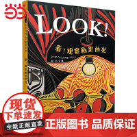 童书 看!观察画里的光 看各种角度看名画看身体怎么说话线条 看画家也会捉弄你LOOK系列学校3-4-6-7-8岁幼儿园儿