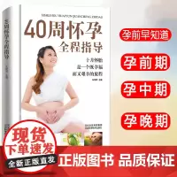 40周怀孕全程指导(精装) 车艳芳 河北科技出版社 正版书籍