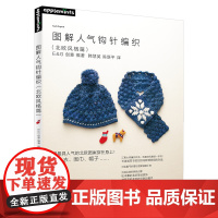 图解人气钩针编织(北欧风格篇) 正版书籍