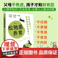 松弛感养育:家长不焦虑,孩子才有好未来 赵宝海 著 民主与建设出版社 正版书籍
