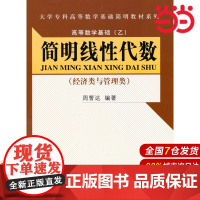 简明线性代数(经济类与管理类)(大学专科高等数学基础简明教材系列;高等数学基础(乙))