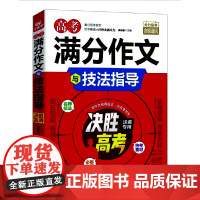 高考满分作文与技法指导 2024新版 高考满分作文 2024高考教你写好作文技法与指导 2024年备考提分专用全国重点考