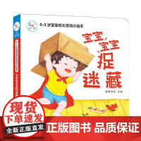 海润阳光 0-3岁宝宝成长游戏小绘本 宝宝宝宝捉迷藏 早教益智绘本 宝宝视觉激发训练视觉锻炼智力开发书 亲子互动游戏早教